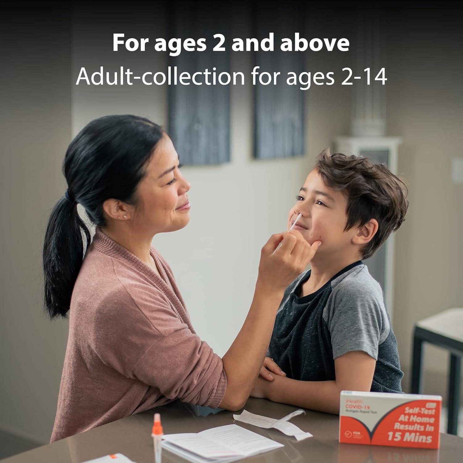 imageiHealth COVID19 Antigen Rapid Test 90 Packs 180 Tests Total Results in 15 Minutes with Noninvasive Nasal Swab Easy to Use ampamp No Discomfort