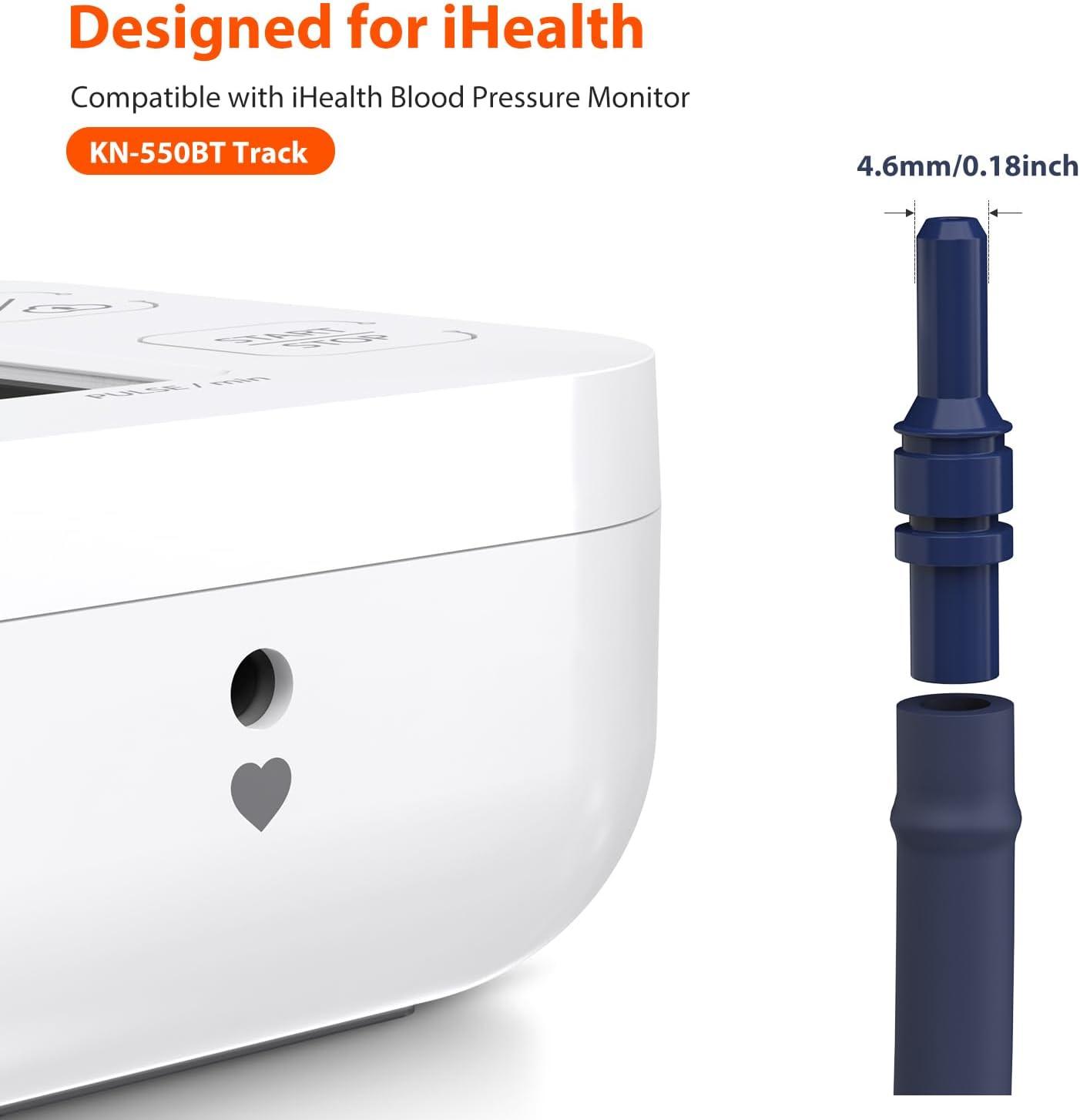 imageiHealth Extra Large Adult Replacement Blood Pressure Cuff for Big Arms 165quot189quot 4248cm Compatible for iHealth Track Smart Upper Arm Blood Pressure Monitor Cuff Only
