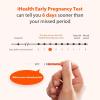 imagePregnancy Test Strips Kit with Cup iHealth Early Detection HighSensitivity HCG Tests Detect 6 Days Sooner Over 99 Accurate Individually Wrapped Includes 3 Sticks  10 Strips Pruebas de Embarazo13 Pack