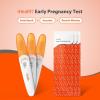 imagePregnancy Test Strips Kit with Cup iHealth Early Detection HighSensitivity HCG Tests Detect 6 Days Sooner Over 99 Accurate Individually Wrapped Includes 3 Sticks  10 Strips Pruebas de Embarazo3 Pack