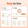 imagePregnancy Test Strips Kit with Cup iHealth Early Detection HighSensitivity HCG Tests Detect 6 Days Sooner Over 99 Accurate Individually Wrapped Includes 3 Sticks  10 Strips Pruebas de Embarazo1 Count Pack of 5