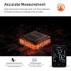 imageiHealth Accu Luminate Arm Blood Pressure Monitor  45quot Large TriColor WHOBased LCD Clinically Validated Accuracy Irregular Heartbeat Alert Bluetooth Cloud Sync Adjustable Large 86quot17quot CuffBlack