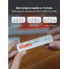 imageiHealth COVID19 Flu AampampB 3in1 Antigen Rapid Test Results in 15 Minutes FDA Authorized OTC FluampampCOVID Home Test with Noninvasive Nasal Swab Easy to Use ampampNo Discomfort 48 Packs 96 Tests Total