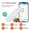 imageiHealth Gluco Wireless Smart Blood Glucose Monitor Kit with Free App 100 Glucometer Strips 100 Lancets 1 Blood Sugar Monitor 1 Lancing Device Portable Diabetes Testing Kit for Home UseBG5S100