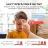 imageiHealth Infrared Digital Thermometer for Adults and Kids Baby Thermometer with 3in1 Mode ampamp 3Color Prompt Fever Alarm ampamp Silent Mode Forehead ampamp Object Detection 40 Memory Storages PT9L BlueWhite