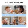 imageiHealth Infrared Digital Thermometer for Adults and Kids Baby Thermometer with 3in1 Mode ampamp 3Color Prompt Fever Alarm ampamp Silent Mode Forehead ampamp Object Detection 40 Memory Storages PT9L BlueWhite