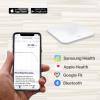 imageiHealth Lina Smart Digital Body Weight ScaleBathroom Scale With Stepon Technology 400 Lb High Accuracy 01 Lb BMI Smart Scale White LbKg