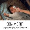 imageiHealth NoTouch Forehead Thermometer for Adults Kids Babies  1s Fast Accurate 3 UltraSensitive Sensors Quiet Vibration Feedback Digital Large LED Digits Easy to Use for Home ampamp Nurses PT3