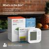 imageiHealth Track Smart Upper Arm Blood Pressure Monitor with Wide Range Cuff That fits Standard to Large Adult Arms Bluetooth Compatible for iOS ampamp Android Devices