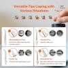 imageiHealth VESA Gentle Smart Water Flosser for Sensitive Teeth ampamp Gums Microbubble Deep Clean Technology Smart Pressure Stabilization IPX7 Waterproof with TravelFriendly Design