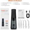 imageiHealth VESA Gentle Smart Water Flosser for Sensitive Teeth ampamp Gums Microbubble Deep Clean Technology Smart Pressure Stabilization IPX7 Waterproof with TravelFriendly Design