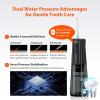 imageiHealth VESA Gentle Smart Water Flosser for Sensitive Teeth ampamp Gums Microbubble Deep Clean Technology Smart Pressure Stabilization IPX7 Waterproof with TravelFriendly Design