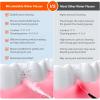 imageiHealth VESA Gentle Smart Water Flosser for Sensitive Teeth ampamp Gums Microbubble Deep Clean Technology Smart Pressure Stabilization IPX7 Waterproof with TravelFriendly Design
