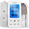 imageiHealth DualChannel TENS Unit Muscle Stimulator Customizable Pain Relief for Back Shoulder Neck Sciatica and More  24 Treatments 15 Intensities 90Hour Battery Life MultiSize Electrode Pads
