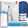 imageiHealth Gluco Wireless Smart Blood Glucose Monitor Kit with Free App 100 Glucometer Strips 100 Lancets 1 Blood Sugar Monitor 1 Lancing Device Portable Diabetes Testing Kit for Home UseBG5S100