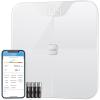 imageiHealth Nexus Smart Scale for Body Weight Bluetooth Digital Bathroom Scale Body Fat and Muscle Body Composition Monitor Health Analyzer for BMI Compatible for iOS ampamp Android Accurate to 01lbWhiteWhite