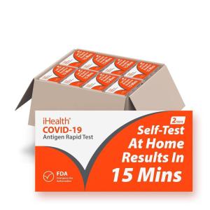 imageiHealth COVID19 Antigen Rapid Test 90 Packs 180 Tests Total Results in 15 Minutes with Noninvasive Nasal Swab Easy to Use ampamp No Discomfort