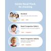 imageiHealth Electric Nasal Irrigation System for Adults ampamp Kids  Gentle Sinus Rinse for Rhinitis ampamp Sinusitis Relief 400ml EasyClean Large Tank Water Temperature Measurement 30 Premixed Saline Packets30 PCS