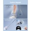 imageiHealth Electric Nasal Irrigation System for Adults ampamp Kids  Gentle Sinus Rinse for Rhinitis ampamp Sinusitis Relief 400ml EasyClean Large Tank Water Temperature Measurement 30 Premixed Saline Packets30 PCS