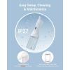 imageiHealth Electric Nasal Irrigation System for Adults ampamp Kids  Gentle Sinus Rinse for Rhinitis ampamp Sinusitis Relief 400ml EasyClean Large Tank Water Temperature Measurement 30 Premixed Saline Packets30 PCS