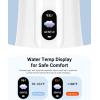 imageiHealth Electric Nasal Irrigation System for Adults ampamp Kids  Gentle Sinus Rinse for Rhinitis ampamp Sinusitis Relief 400ml EasyClean Large Tank Water Temperature Measurement 30 Premixed Saline Packets30 PCS