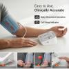 imageiHealth Jurni Smart Blood Pressure Monitor for Home Use Rechargeable amp HighContrast Dual Display Upper Arm Blood Pressure Cuff for 2 Users Clinically Validated AppEnabled for iOS amp Android